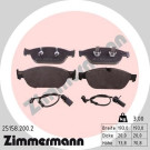 ZIMMERMANN Bremsbeläge