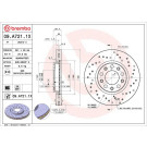 Bremsscheibe VA Xtra | ALFA, FIAT 500X, JEEP 14 | 09.A721.1X