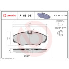 BREMBO Bremsklötze VA | NISSAN Primstar OPEL Traffic 01 | P 56 061