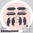 ZIMMERMANN Bremsbeläge