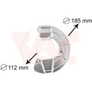 VAN WEZEL Spritzblech, Bremsscheibe | 5930372
