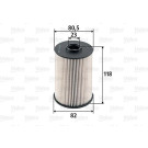 VALEO Kraftstofffilter | 587924