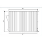 VALEO Klimaanlagenkühler 812879