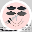 ZIMMERMANN Bremsbeläge
