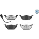 Bremsbelagsatz Vw P. Audi A3 96- Bora/Golf 4 98- Mit Sensor | 025 231 3119/PD