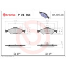 BREMBO Bremsklötze VA | FORD Fiesta, Ka 95-08 | P 24 054