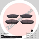 ZIMMERMANN Bremsbeläge