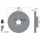 Bremsscheibe Peugeot P. Expert/Traveller 1.6-2.0 Bluehdi 16 | 92287203