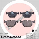 ZIMMERMANN Bremsbeläge