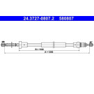ATE Handbremsseil Seilzug Festellbremse 24.3727-0807.2