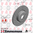 ZIMMERMANN Bremsscheibe | 150.2982.20