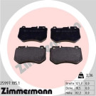 ZIMMERMANN Bremsbeläge