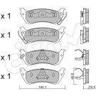 CIFAM Bremsbelagsatz, Scheibenbremse 822-570-0
