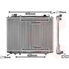 VAN WEZEL Kühler, Motorkühlung 27002171