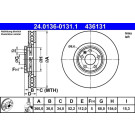 Bremsscheibe | 24.0136-0131.1