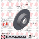 ZIMMERMANN Bremsscheibe | 430.1492.20