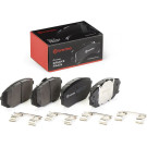 BREMBO Bremsbelagsatz, Scheibenbremse | P 30 140