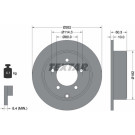 Bremsscheibe Jeep T. Compass 2.0-2.4 06 | 92202903