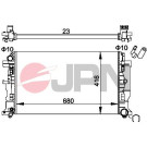 JPN Kühler, Motorkühlung 60C9066-JPN