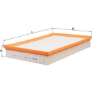 MAHLE Luftfilter | LX 1500