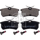 FEBI BILSTEIN Bremsbeläge 16167