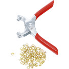 BGS Ösenzange mit 100 Rundösen 4,5 mm BGS Do it yourself 75830