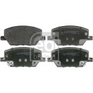 FEBI BILSTEIN Bremsbelagsatz, Scheibenbremse | 116381