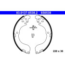 ATE Bremsbackensatz, Feststellbremse | 03.0137-0538.2
