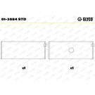 GLYCO Pleuellager 01-3584 STD