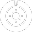 Bremsscheibe Suzuki P. Swift 1.2 4X4 10 | DF6912