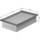 MAHLE Luftfilter LX 618