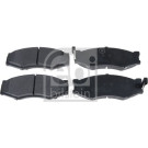 FEBI BILSTEIN Bremsbelagsatz, Scheibenbremse 116411