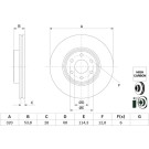 Bremsscheibe | MERCEDES X-Klasse 17 | 0 986 479 H29
