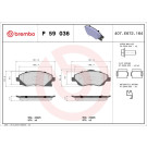BREMBO Bremsklötze VA | OPEL Combo, Corsa 00-12 | P 59 036