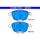 Bremsbelagsatz Peugeot P. 3008/5008 1,2-1,6/2,0 Hdi 09 | 13.0460-7230.2