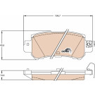 Bremsklötze HA | MAZDA CX-3,CX-5 11 | GDB3539