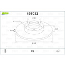 VALEO Bremsscheibe 197032