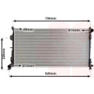 VAN WEZEL Kühler, Motorkühlung 07002092