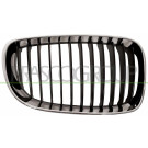 KÜHLERGRILL R SCHWARZ/CHROM PQ | BMW 1ER E81/82/87/88 5,07-5,11 | 1711,410,2
