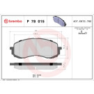 BREMBO Bremsklötze VA | SUBARU Impreza 99-16 | P 78 015