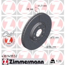 10 481 039 Sport Bremsscheibe VA Sport | OPEL Signum,Vectra,SAAB 9-3 02 | 430.1499.52