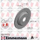 Bremsscheibe HA Sport | FORD Focus,Kuga 10 | 250.1397.52