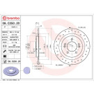 BREMBO Bremsscheibe XTRA HA | HYUNDAI i40 11 | 08.C250.2X