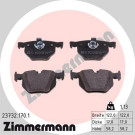 ZIMMERMANN Bremsbeläge