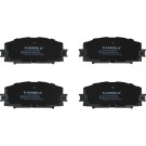 KAMOKA Bremsbelagsatz, Scheibenbremse JQ101406