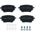 KAMOKA Bremsbelagsatz, Scheibenbremse JQ101517