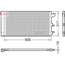 Denso | Kondensator, Klimaanlage DCN09144