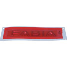 Original VAG Emblem Skoda Fabia 09- (Inschrift: Fabia) | 5J6853687AA2ZZ