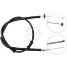 A.B.S. Handbremsseil Seilzug Festellbremse K16638 A.B.S. Handbremsseil Seilzug Festellbremse K16638