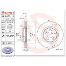 86 481 052 Bremsscheibe VA | HONDA Accord 08 | 09.B270.11